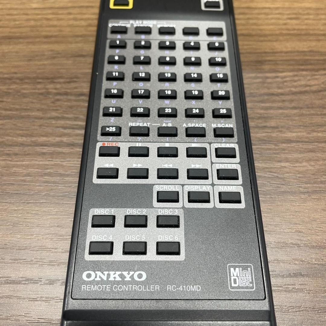 ONKYO オーディオリモコン RC-410MD