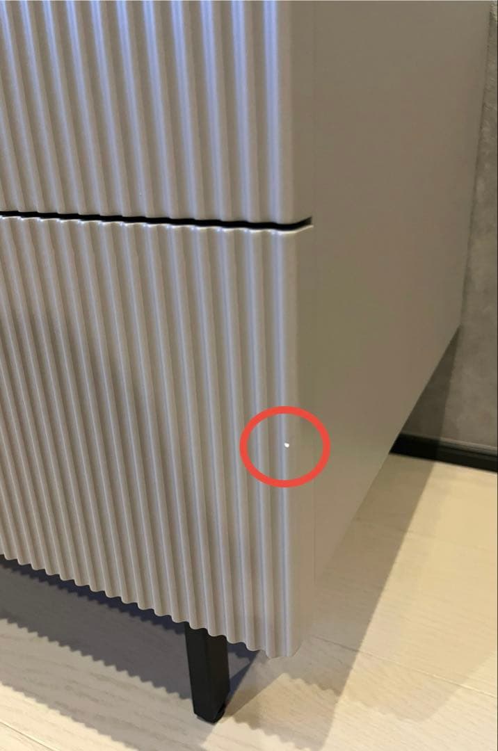 【週末セール】【songdream】ナイトテーブル/ナイトスタンド/アイスグレー