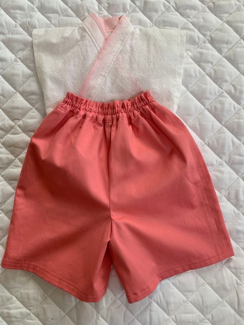 十二単風　ベビー　赤系　*ひな祭り　*初節句　*お食い初め