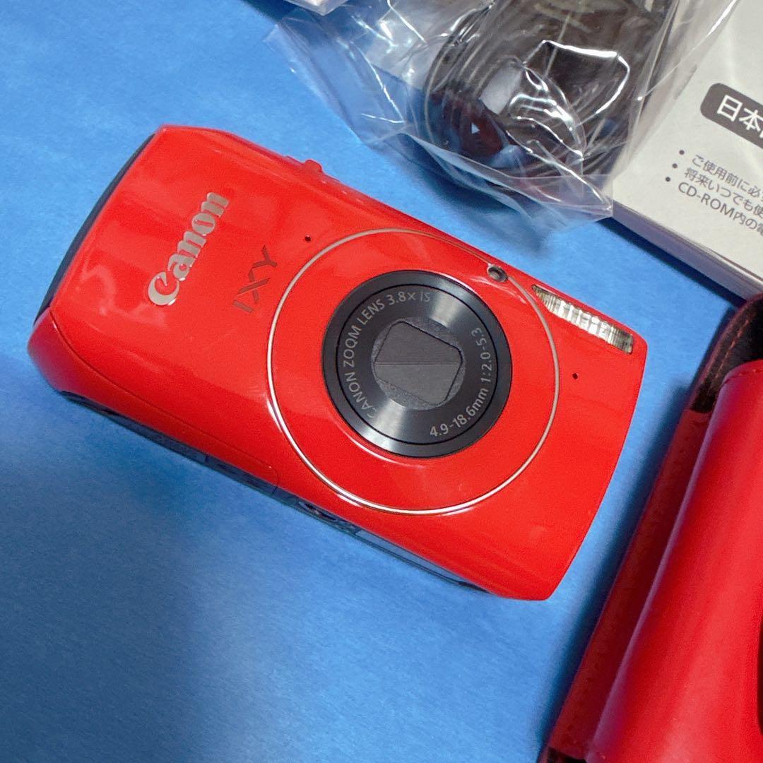 【極美品】Canon IXY 30S レッド　箱あり