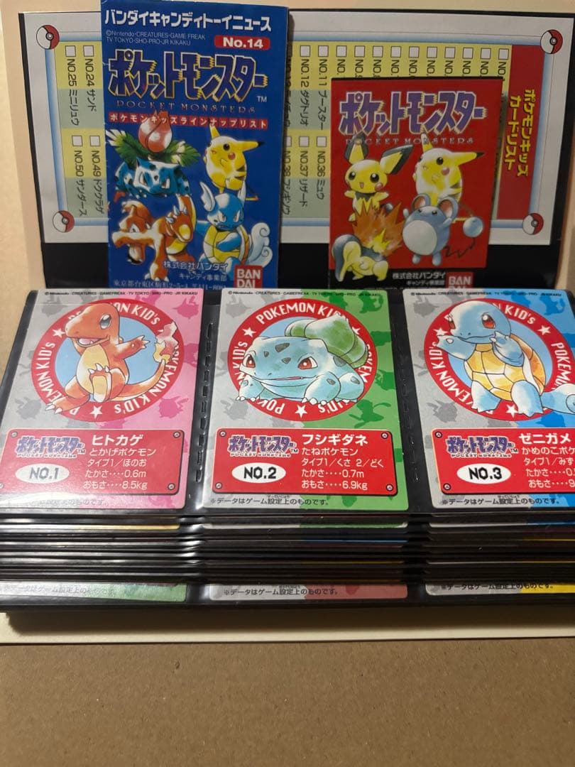 ポケモン　キッズ　カード　フルコンプ　おまけ　ファイル付　リザードン　ピカチュウ