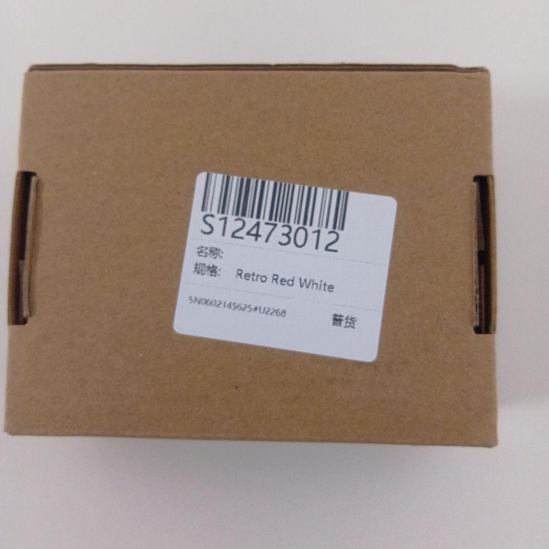 Sonicake Pocket Master レトロレッドホワイト