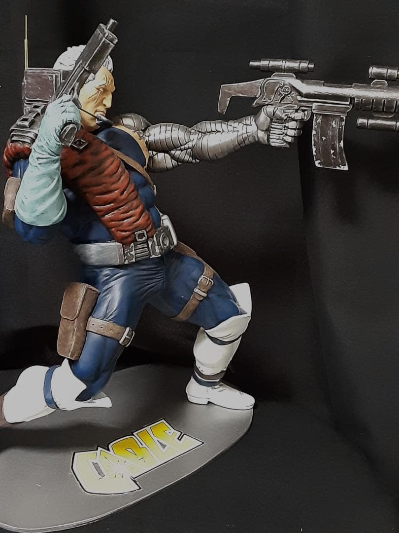 プロ制作　ホライゾン製　X-men　ケーブル　ガレージキット完成品　ソフビ