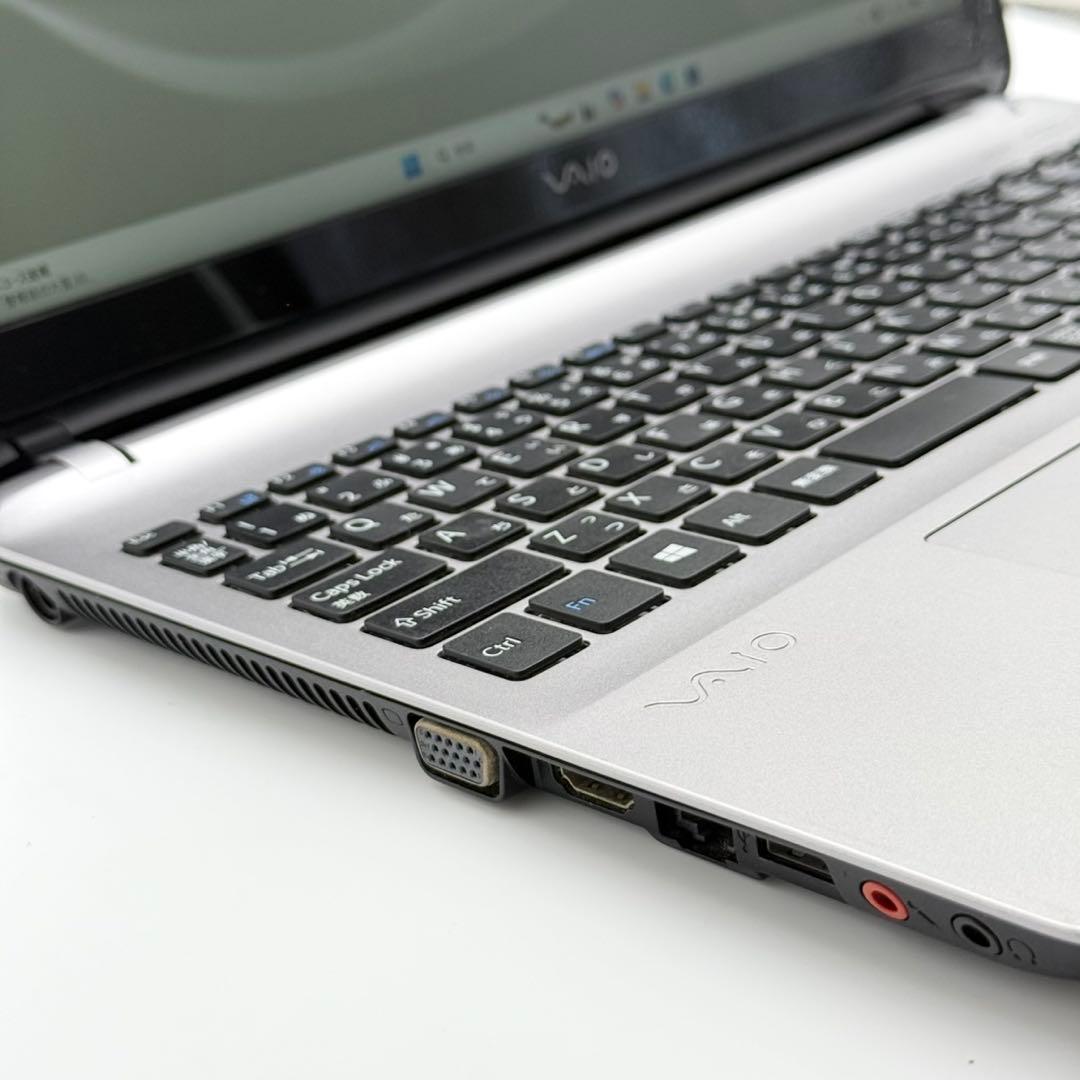 VAIOノートパソコン i7 新品SSD HDD500 高速起動 Blu-ray