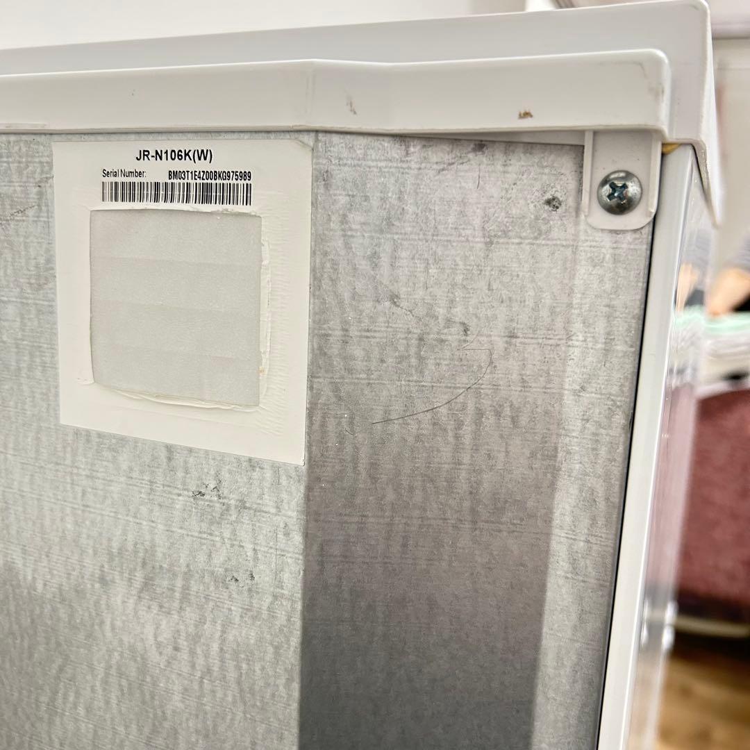【激安送料込5日まで】Haier 2ドア冷蔵庫 106L 2016年製 白