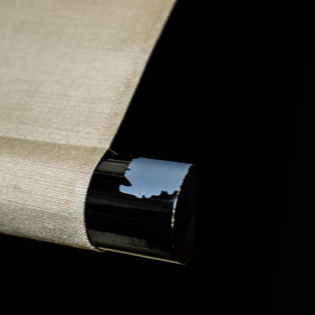 掛軸-1120　大徳寺　小林太玄　賛　小沢幸司　画　牡丹之図　画賛