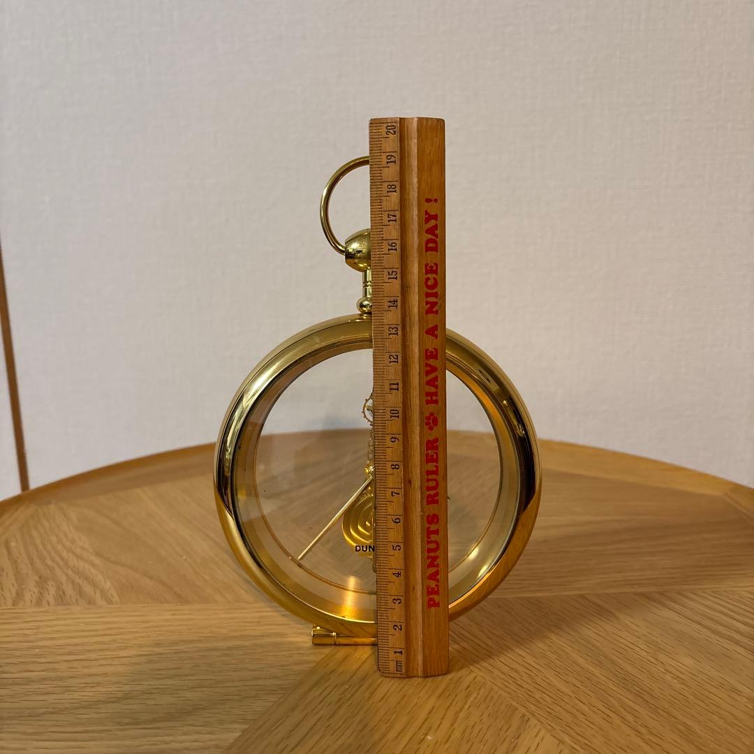 ジャガールクルト 純正スケルトン手巻き置き時計