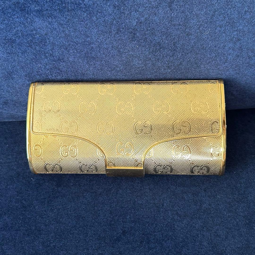 GUCCI ゴールド パーティーバッグ