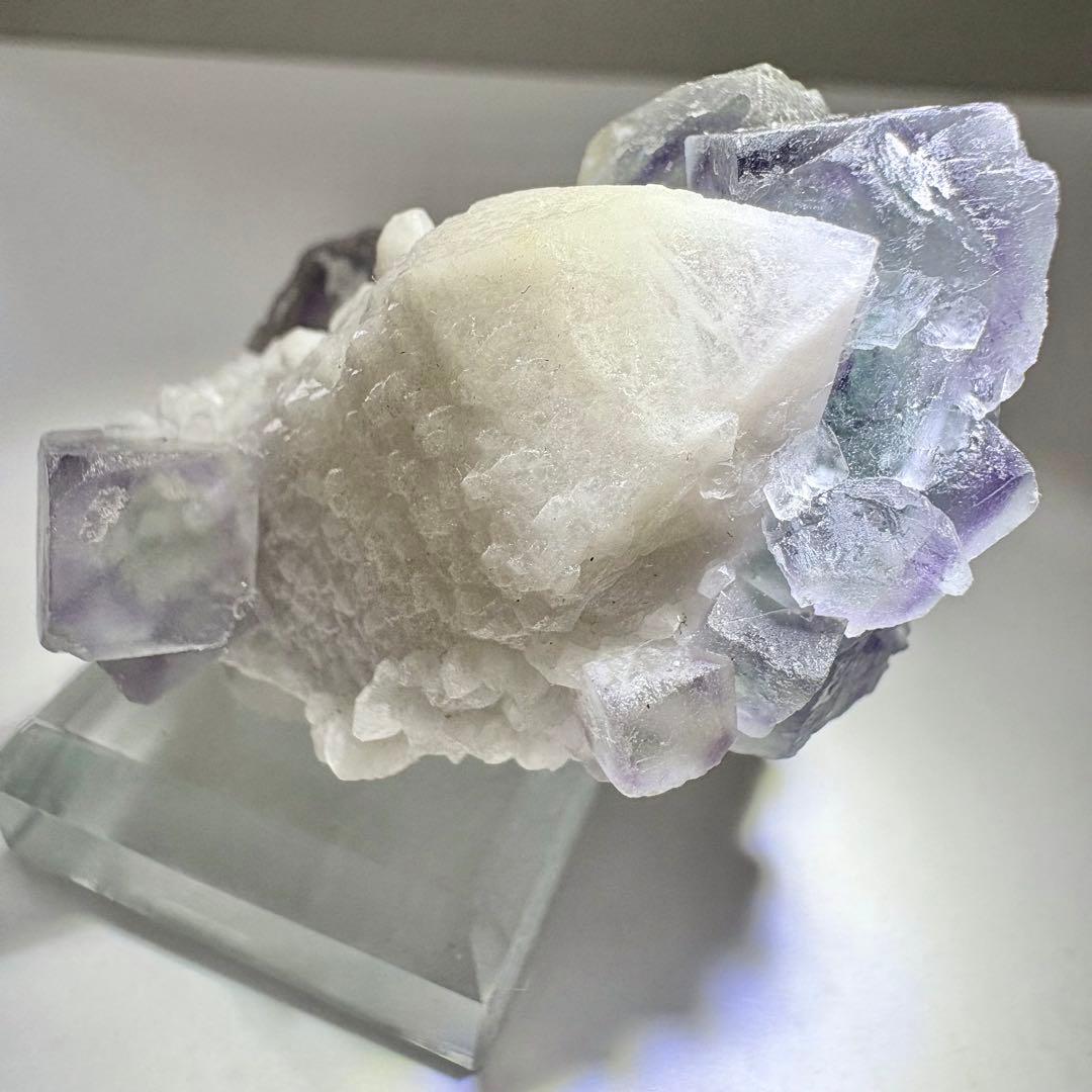 452 中国　内モンゴル産　フローライト&クォーツ