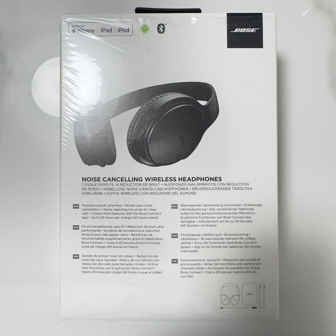 ヘッドホン BoseNOISE CANCELLING WIRELESS HEADPHONES