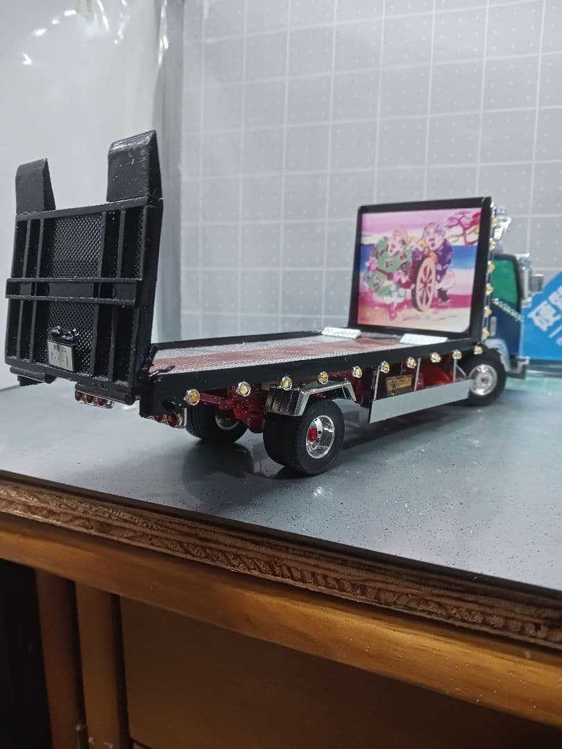 1/32デコトラプラモデル、トラックプラモデル完成品