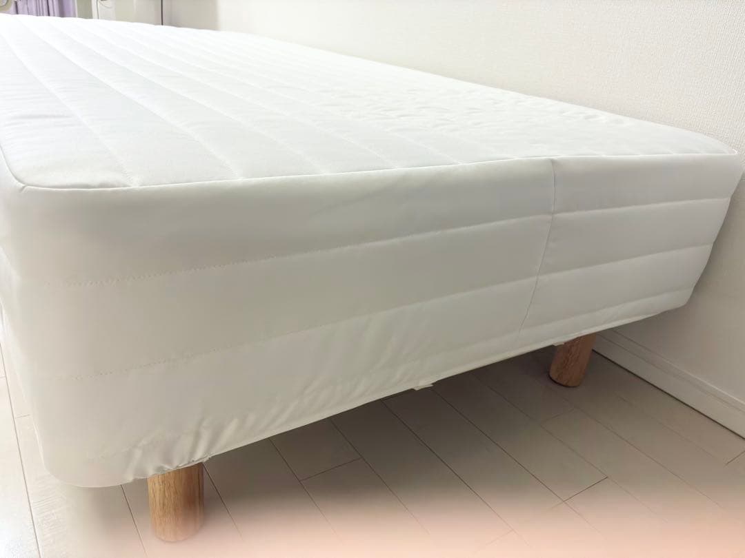 ●送料込み●無印良品 脚付マットレス組立仕様 シングル(24年9月購入)