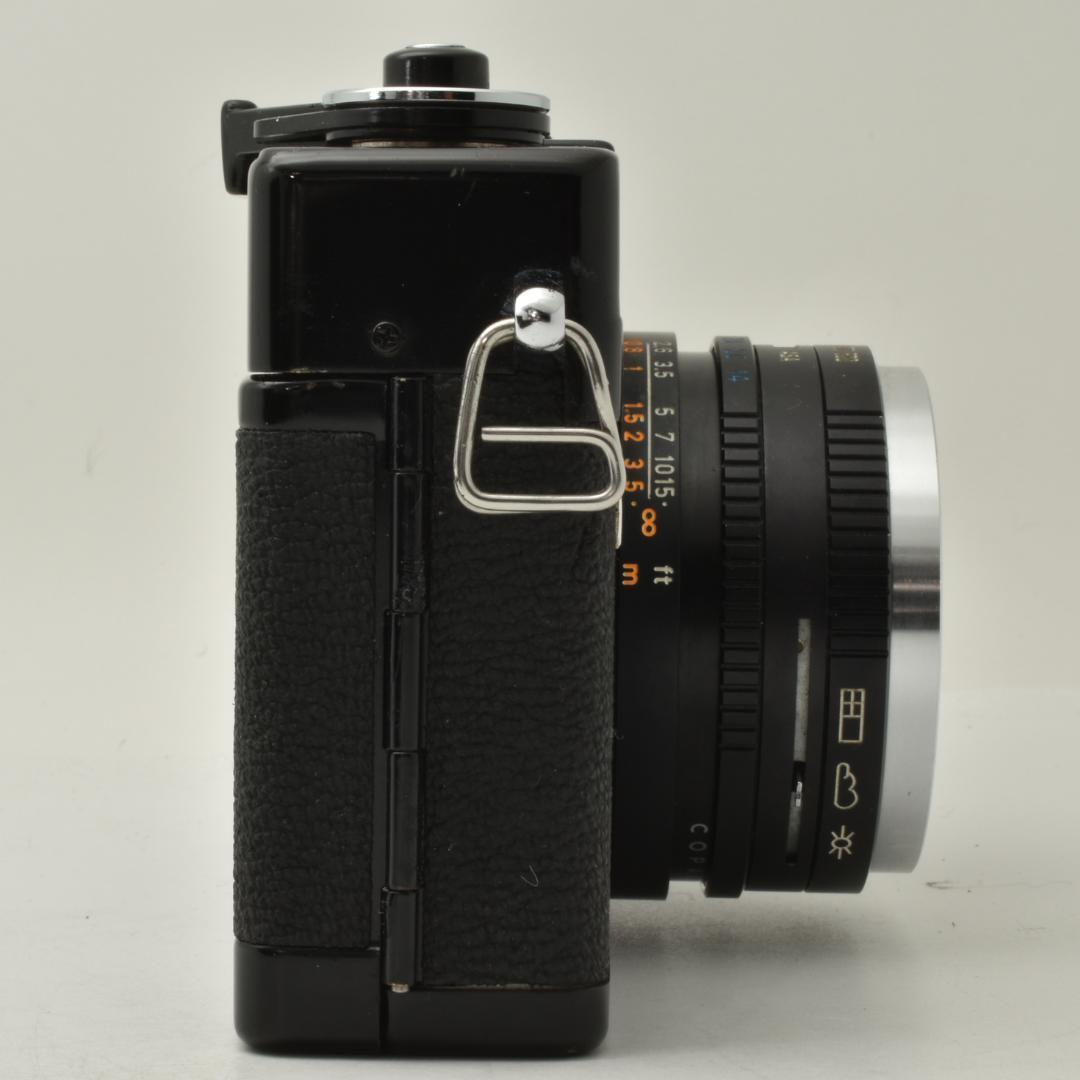 完動 Canonet Giii QL17 ブラックレンジファインダー AEOK