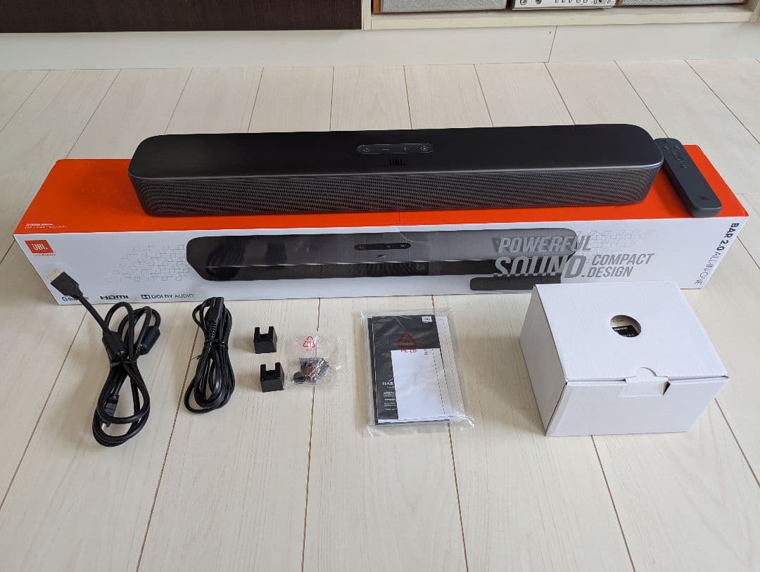 JBL 2.0チャンネル サウンドバー BAR 2.0 オールインワン