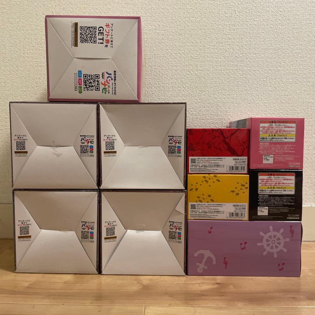 ワンピース ワールドコレクタブルフィギュア/ルームライト プライズ 10点