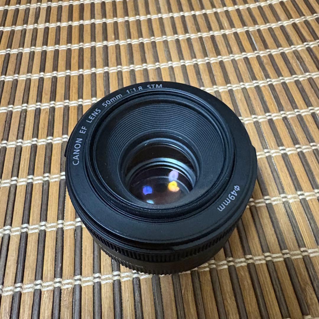 Canon 単焦点レンズ EF50mm F1.8 STM フルサイズ対応