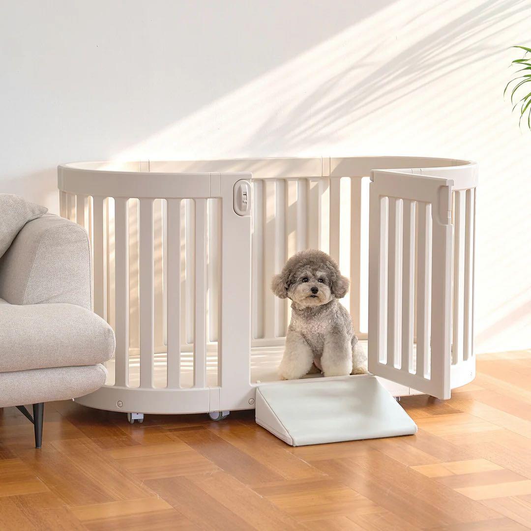 【そう】doridoriヒュッゲラウンドペットルーム可動式専用ステップ付