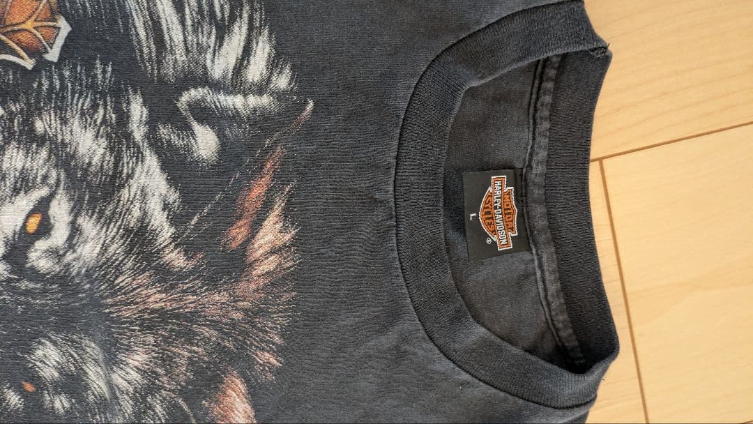 Harley-Davidson 狼 グラフィック Tシャツ