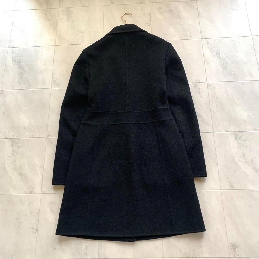 美品♡エスマックスマーラ クチートアマーノ アンゴラ混 チェスターコート 38