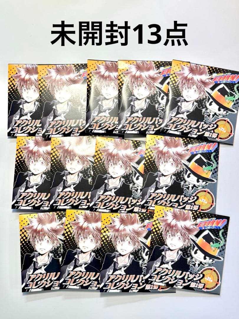 家庭教師ヒットマンREBORN！　アクリルバッジコレクション　第1弾　未開封