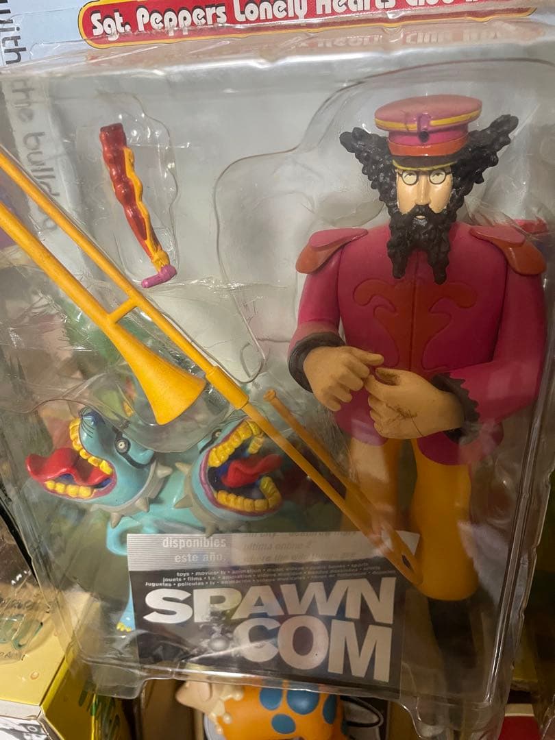 【激レア！】ビートルズ　イエローサブマリン　フィギュア　レトロ　プラモデル