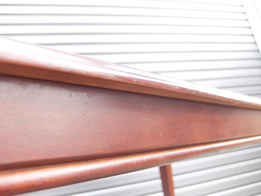 390　マルニ木工 サイドテーブル 天然木 アンティーク 猫脚