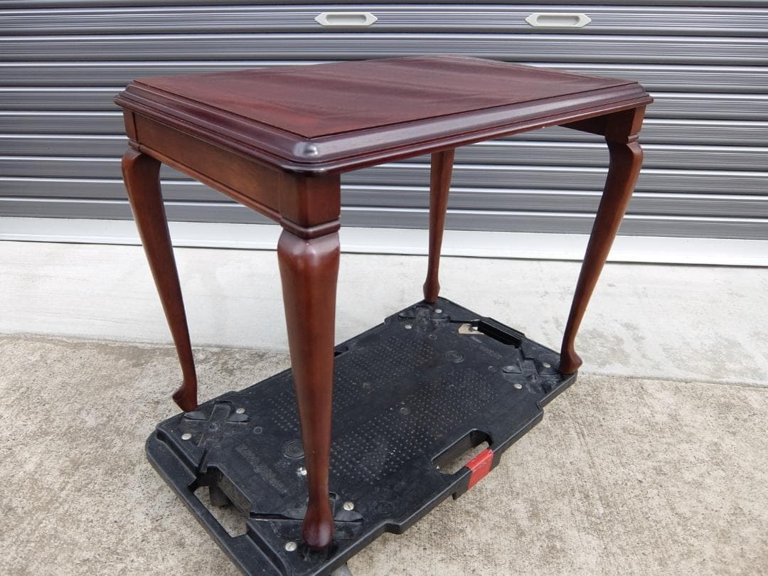 390　マルニ木工 サイドテーブル 天然木 アンティーク 猫脚