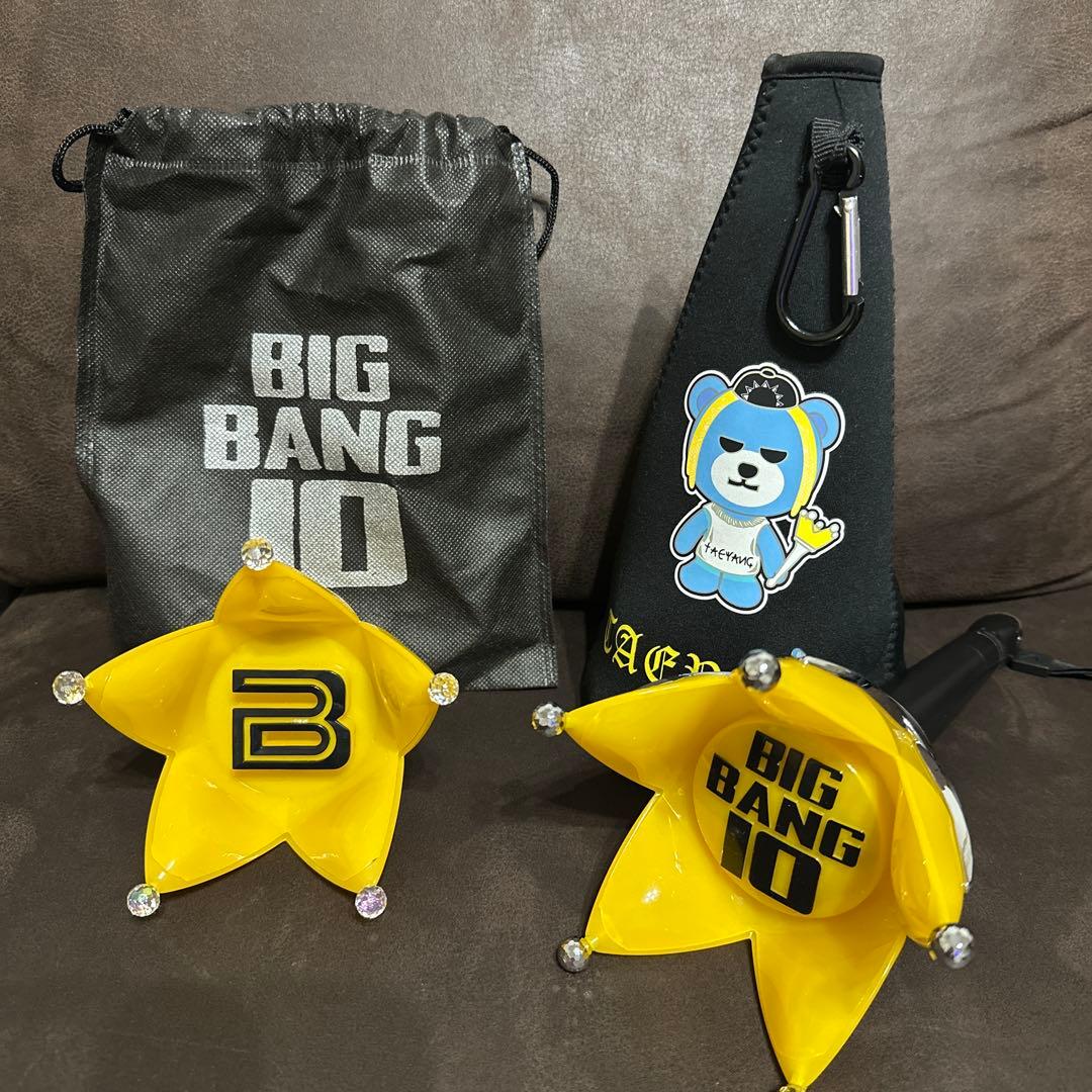 BIG BANG10周年記念　ペンライト　SOLケースセット