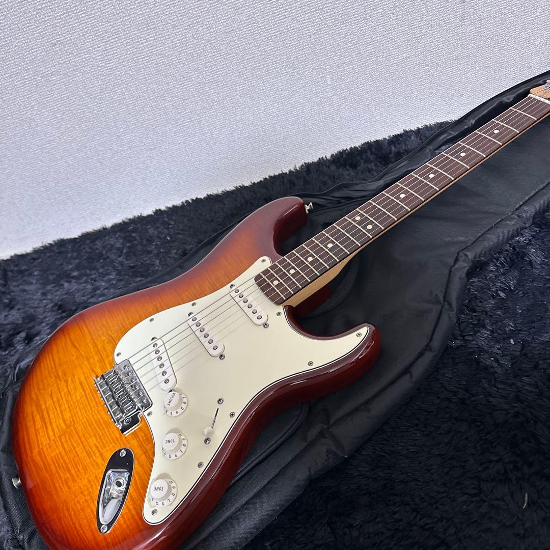 メンテ済み レア Fender Mexco Stratcaster キルトトップ