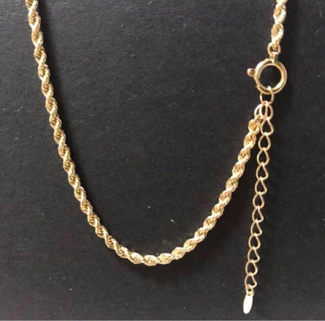 K18 ロープ　アンクレット　「最終値下げ」