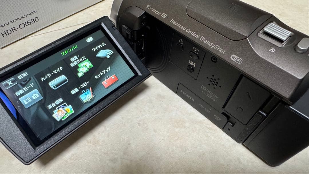 SONY ソニー デジタルビデオカメラ ハンディカム HDR-CX680 美品