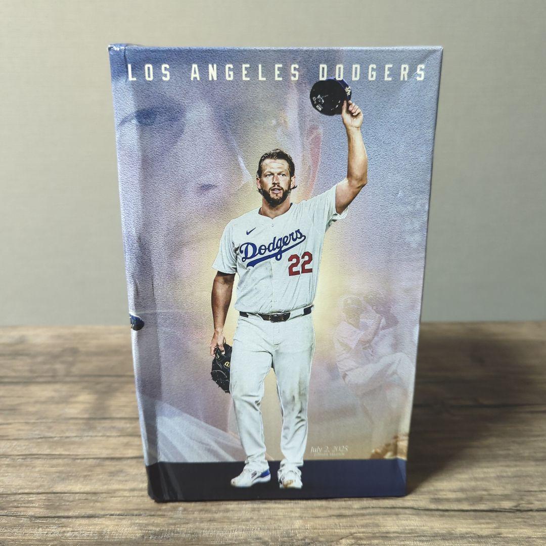 カーショー　3000奪三振　ボブルヘッド　ドジャース　来場者限定　スタジアム配布