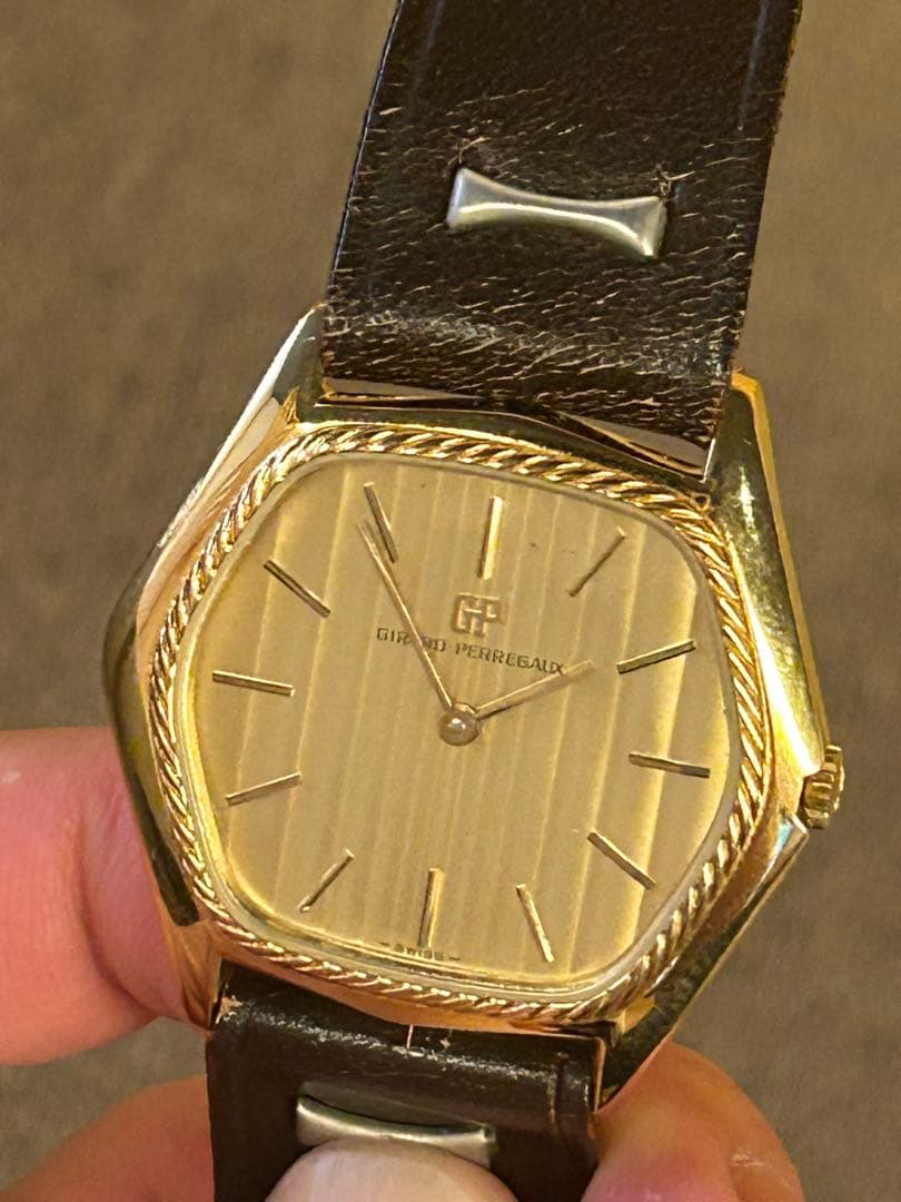 ジラールペルゴ 4175 金時計