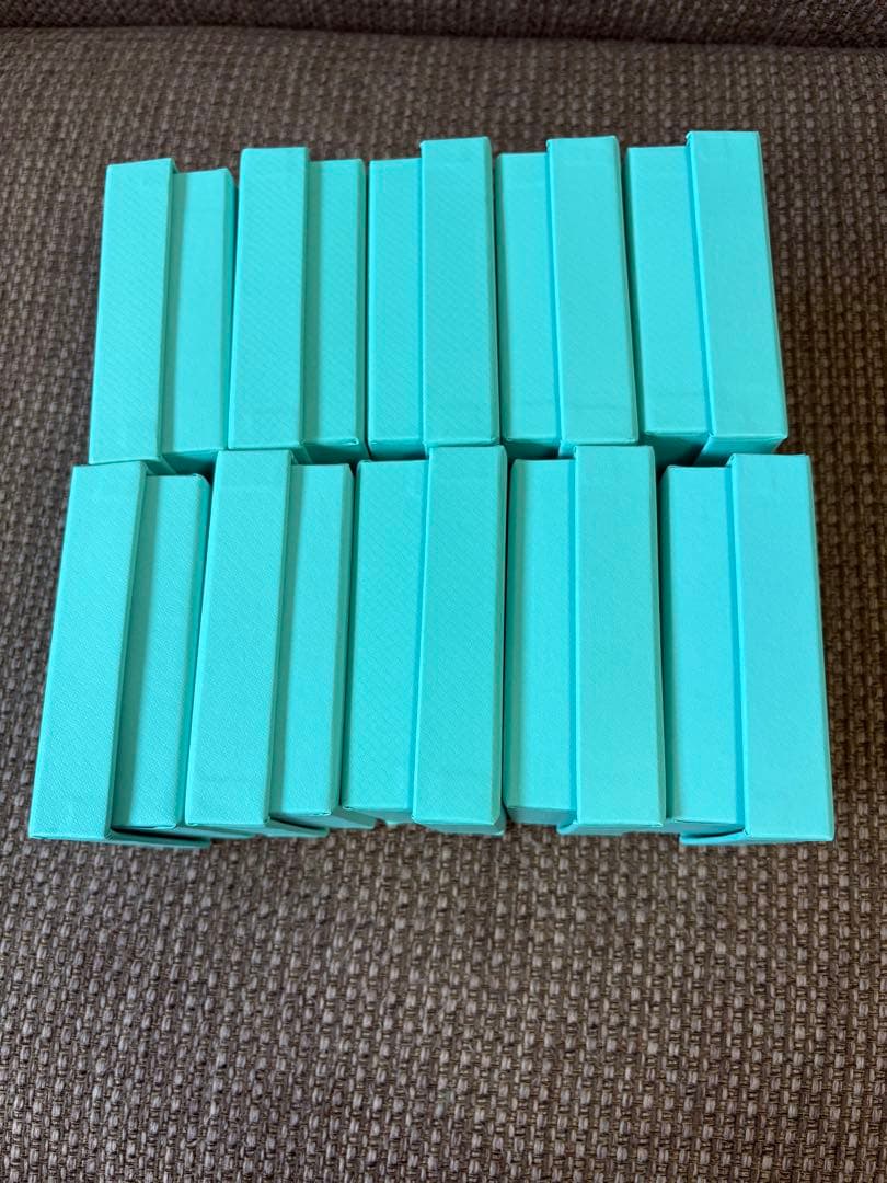 現行品　極美品　ティファニー　空箱　巾着袋　取扱説明書 10セット