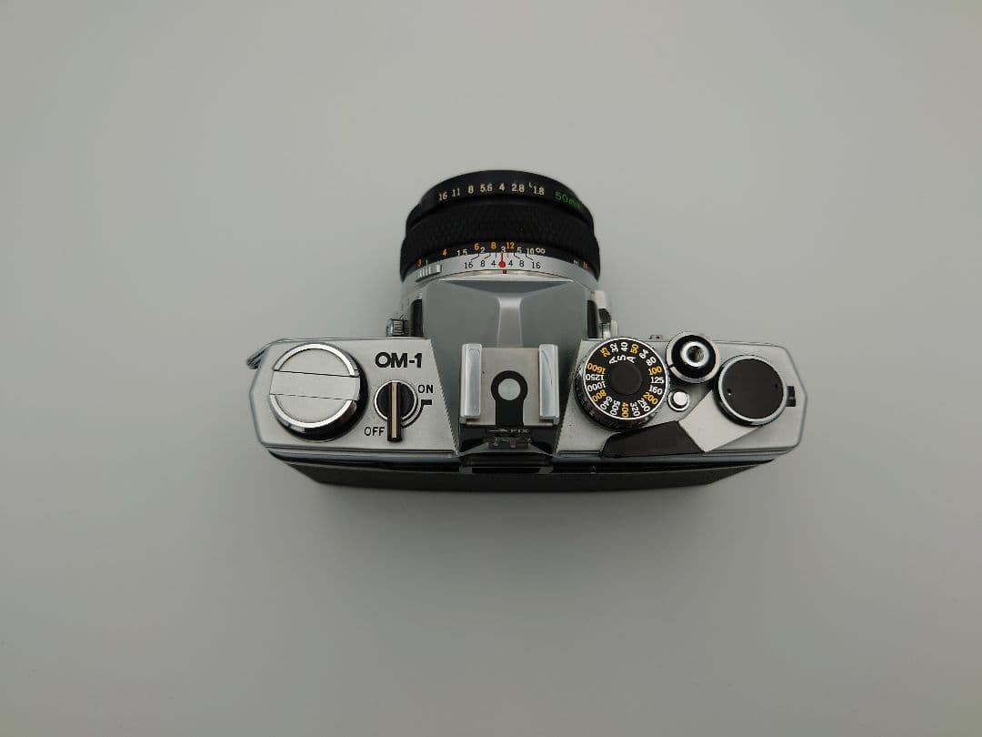 【整備品】オリンバス　OLYMPUS OM-1　一眼レフカメラ レンズ付