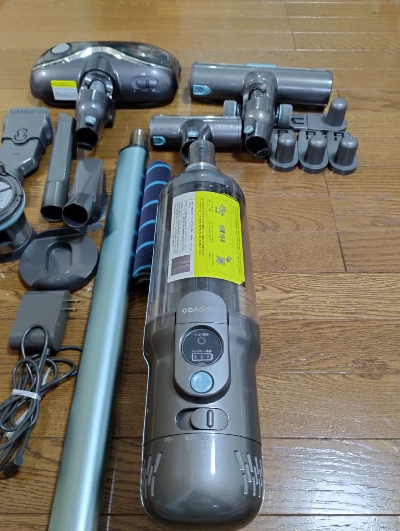 Puppyoo コードレス掃除機T12  Rinse 掃除機 美品