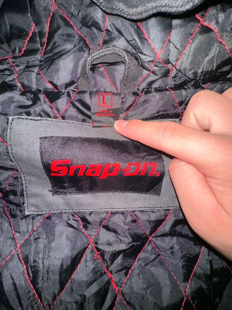 Snap-on ブラックジャケット