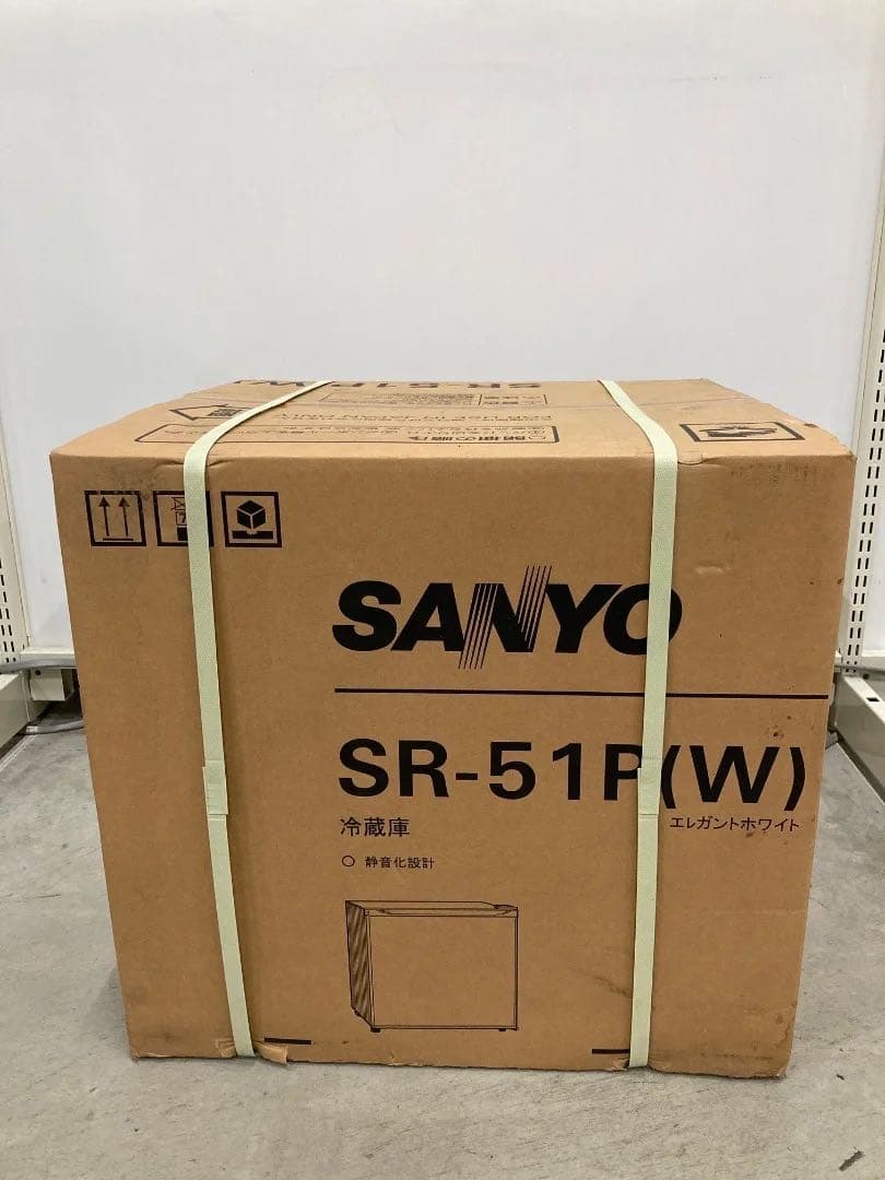 SANYO 1ドア冷蔵庫 サンヨー　SR-51P 2007年発売モデル