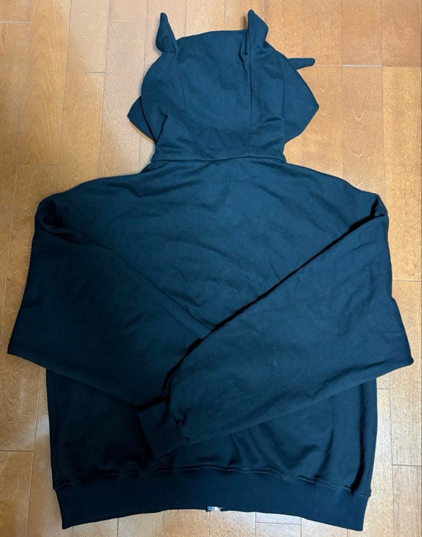 BIO wear MONSTER ZIP HOODIE【BLK】 Mサイズ