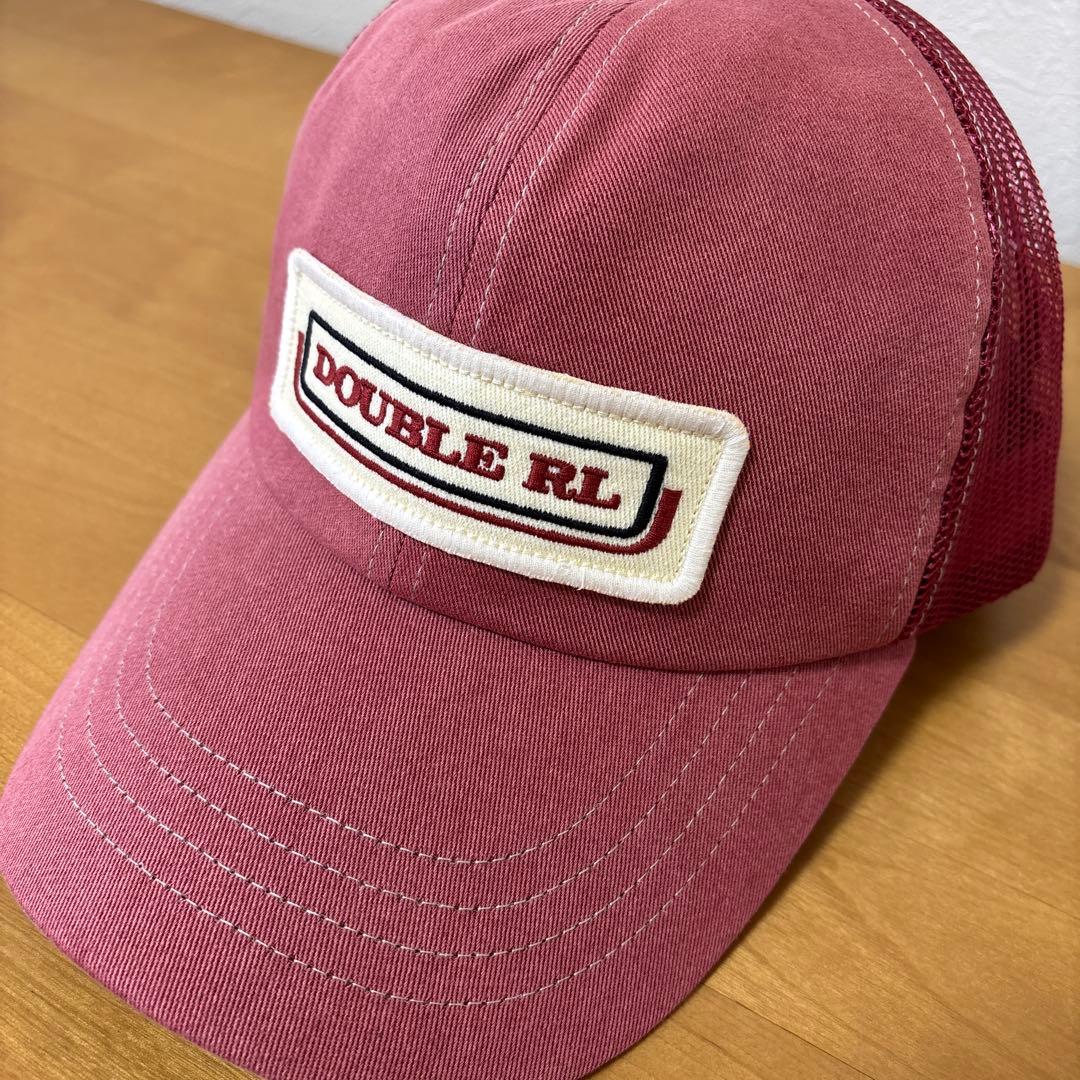 【RRL】ロゴパッチ ツイル トラッカー キャップ 新品、未使用