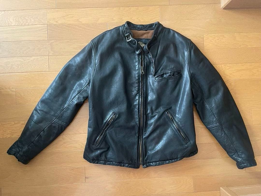 【48】Emporio ARMNI ライダースジャケット