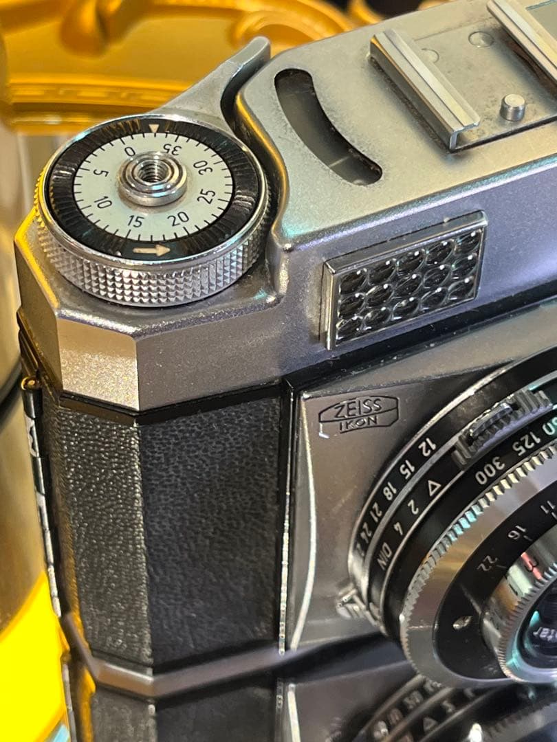 ZEISS IKON CONTINA＋Pantar45/2.8＋革ケースセット