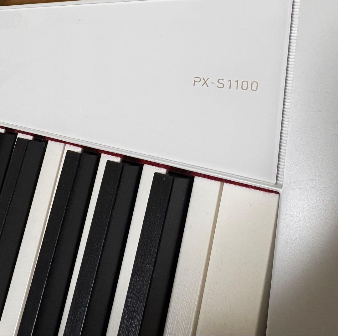 CASIO PX-S1100 電子ピアノ 白 88鍵 2024年製