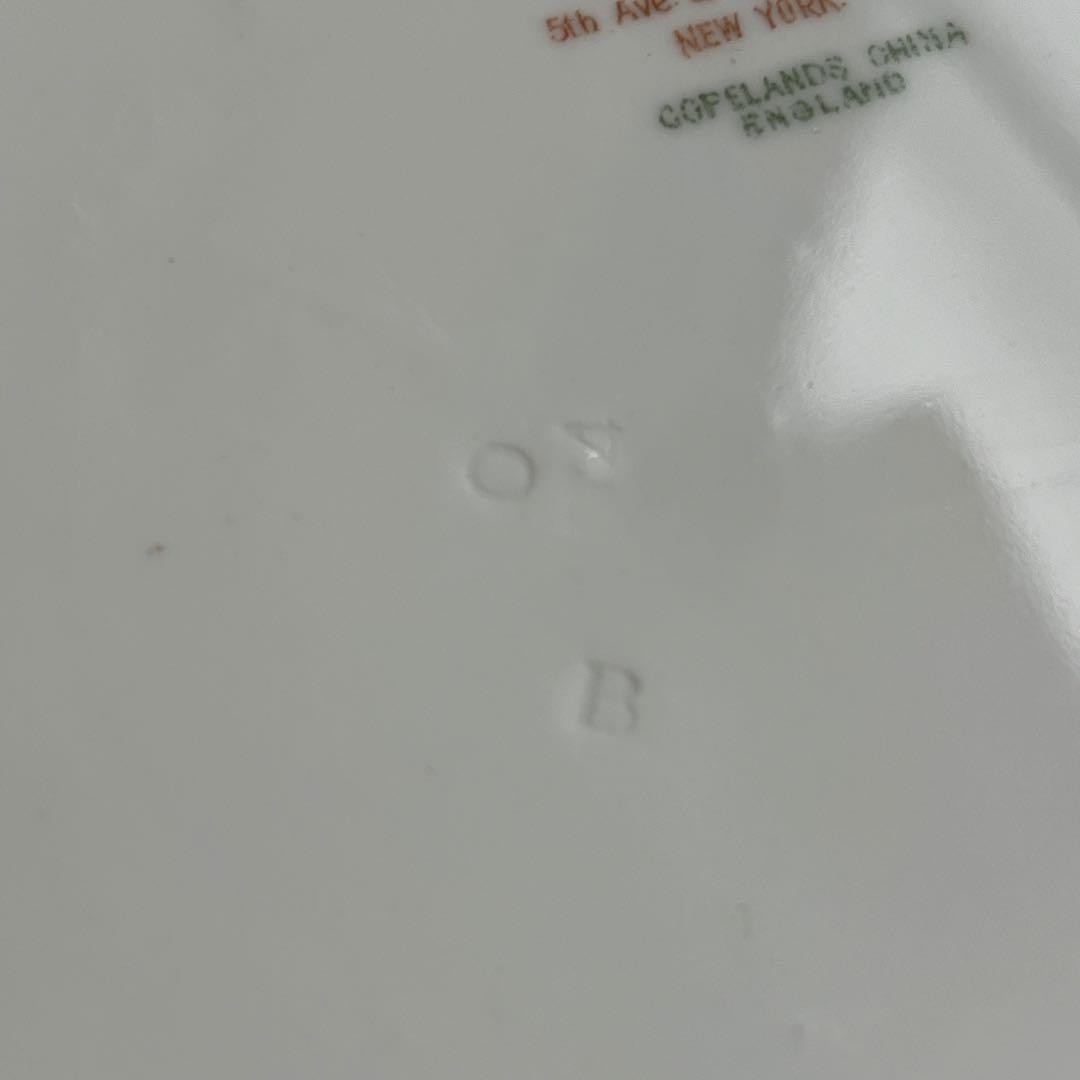 アンティーク プレート お皿 コープランド コラモア イギリス アメリカ