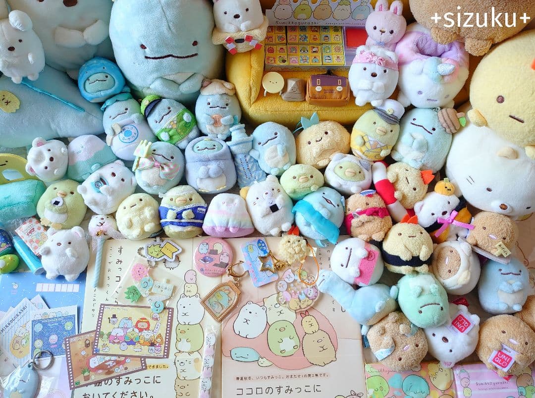 【豪華125点】すみっコぐらし ハウス 家具 てのりぬいぐるみ 色々 まとめ売り