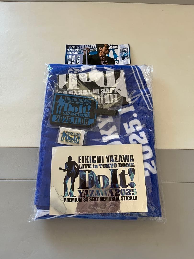 (11/8東京ドーム公演)矢沢永吉 PSS席限定グッズ一式