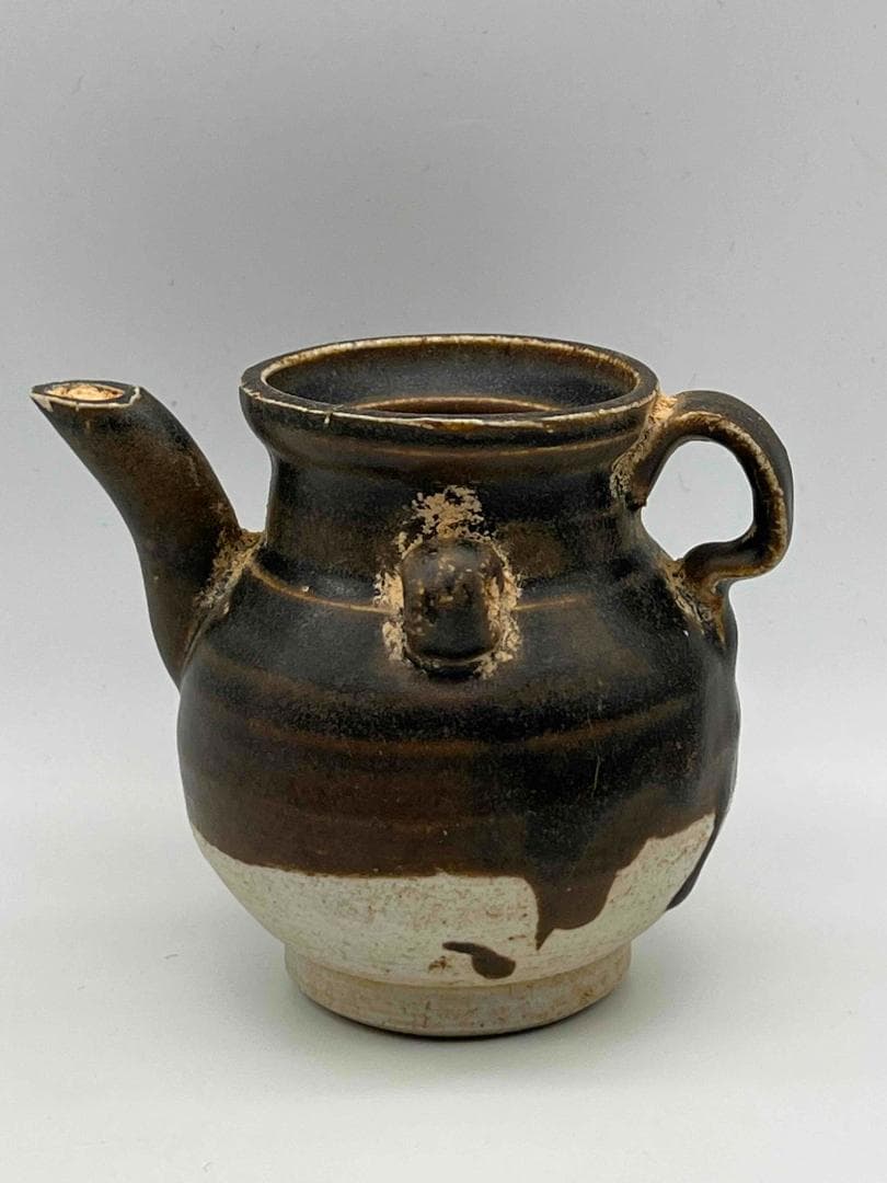 遼から金時代 吉州窯水注 三系執壺 茶壺　酒器　水滴　水指(F-103)