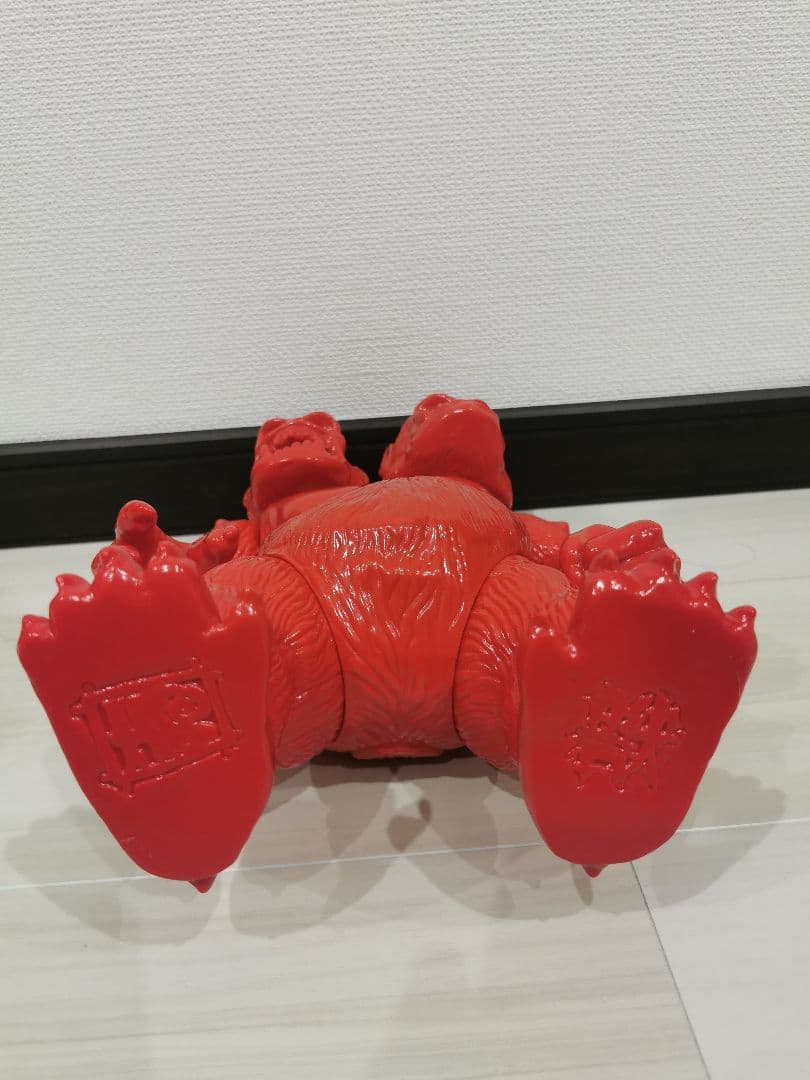 ソフビ Sofubi HxS キングゴリラ獣 RED 30CM