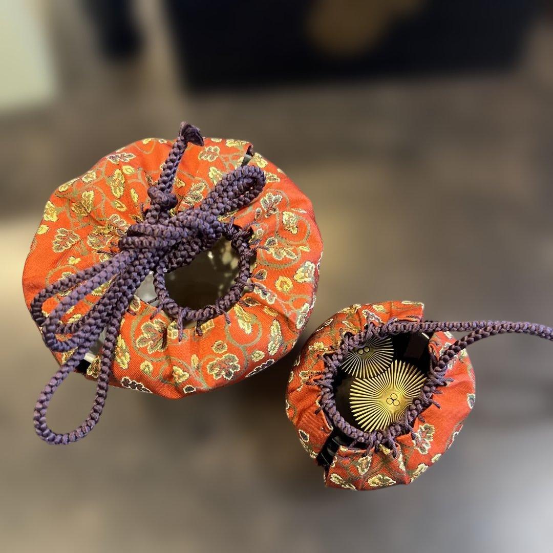 カ*士様 茶箱 茶道具 唐松 未使用