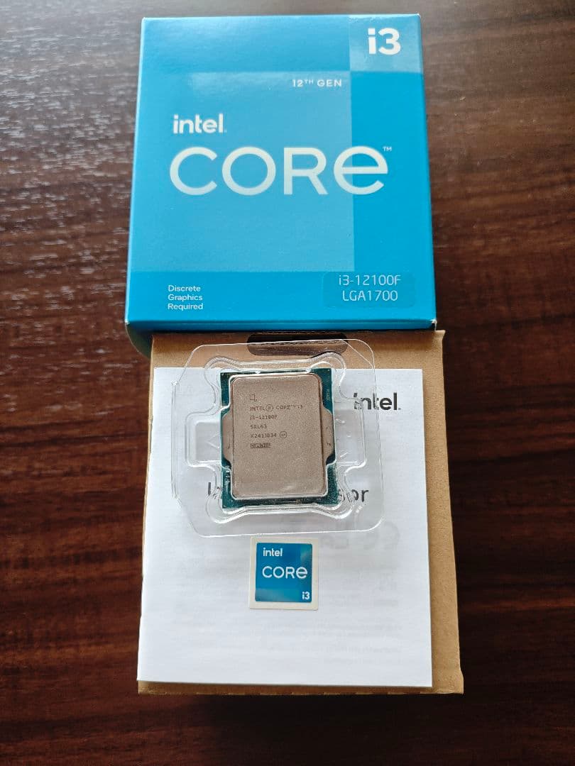 CPU Intel Core i3-12100F BOX CPU
